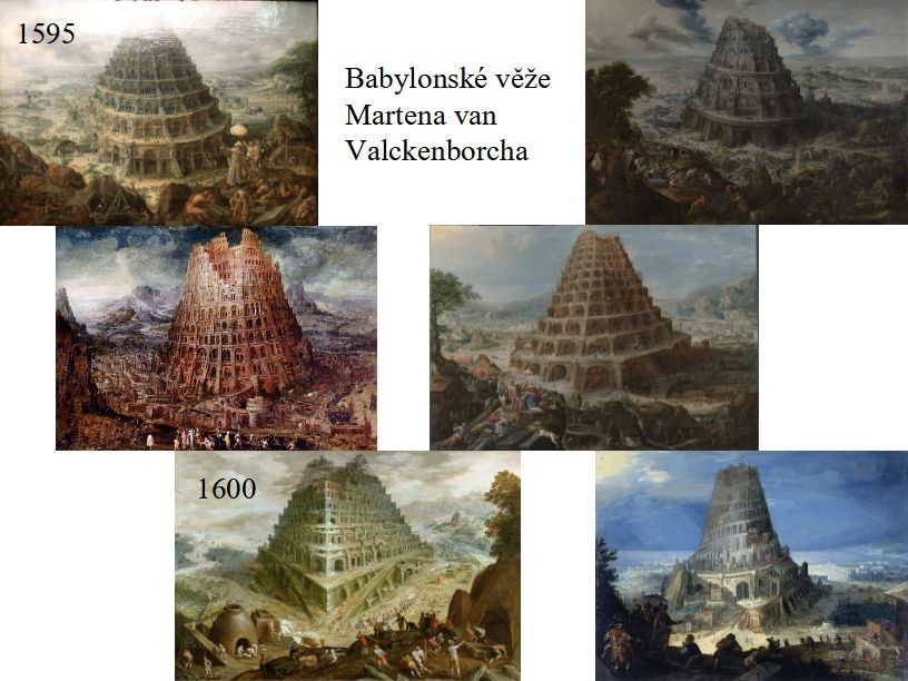 Babylonské věže Martena van Valckenborcha